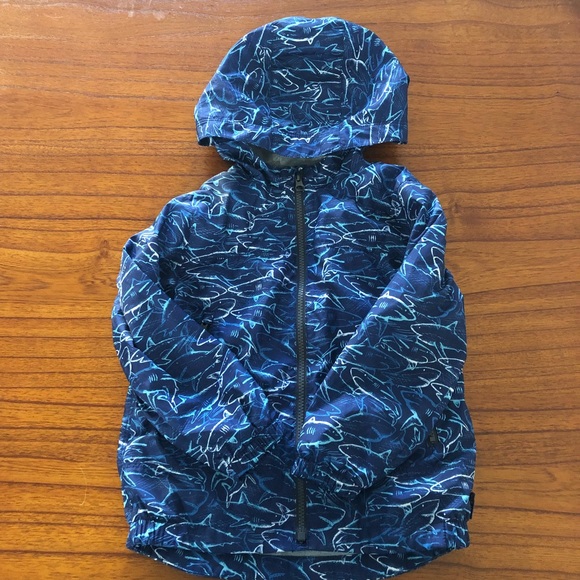 baby shark rain jacket